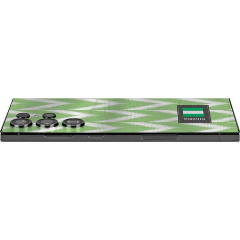 Nigeria Soccer Flag Galaxy S25 Ultra Skin